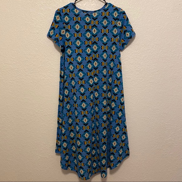 LuLaRoe Carly Aztec Tribal Dress - Picture 2 of 7
